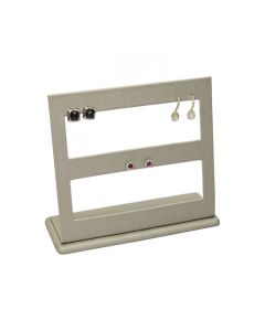 METALLIC BEIGE EARRING STAND