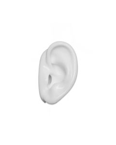 WHITE SOFT SILICONE EAR