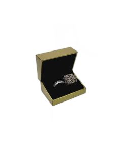 GOLD/BLACK DOUBLE RING BOX